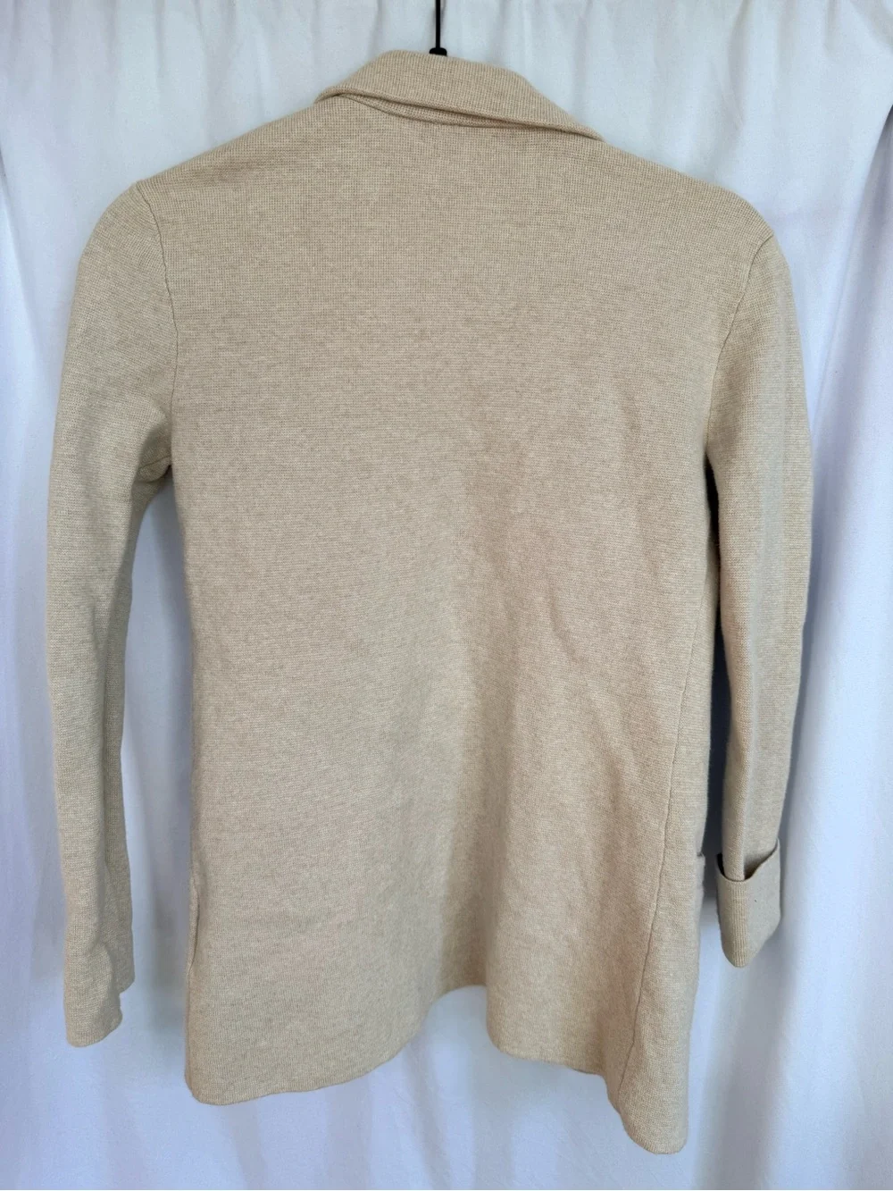 J. Crew Beige Knit Cardigan